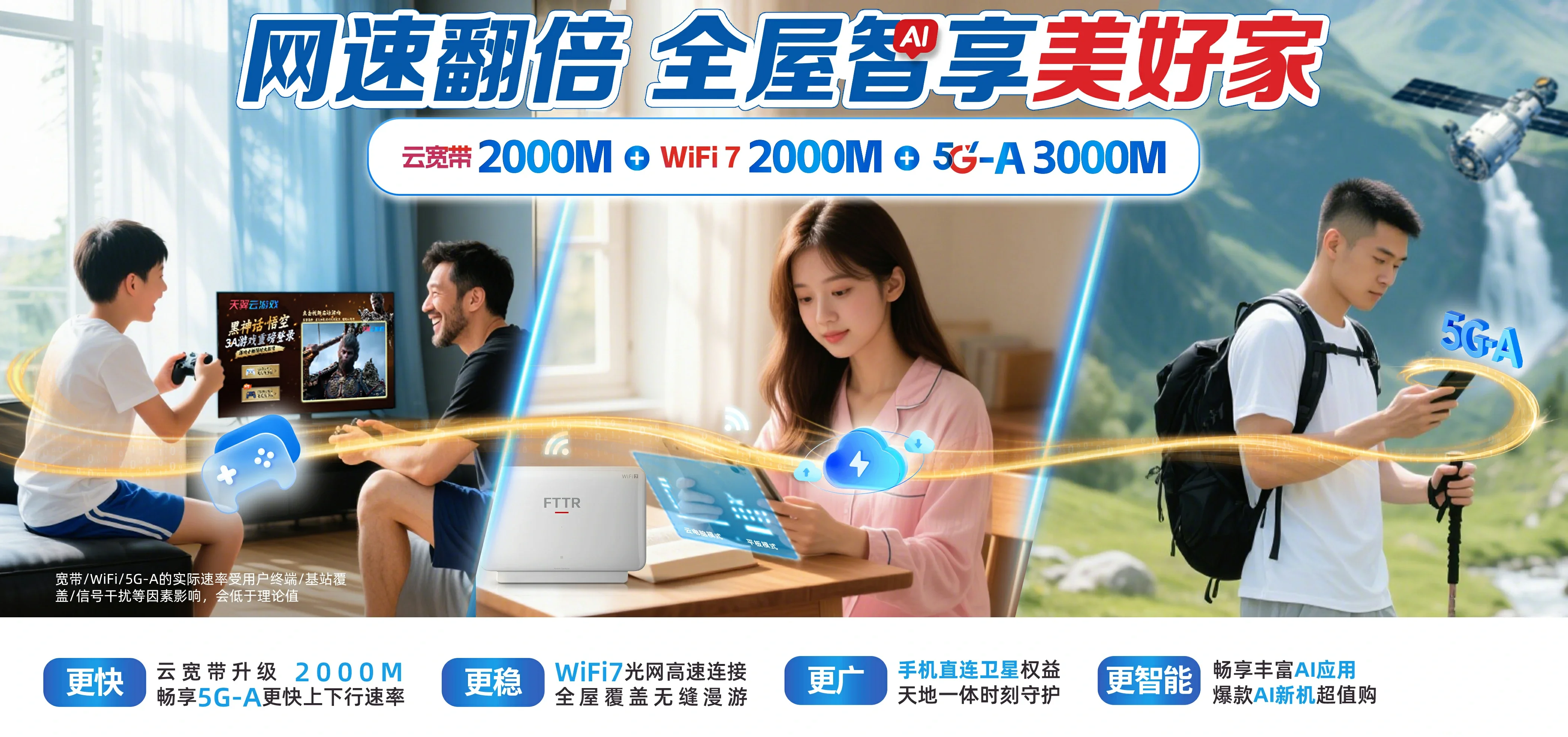 中国电信 靖西市电信宽带 宽带套餐